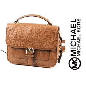 MICHAEL‎ KORS Luggage Leather Cooper Lrg Messenger 5212